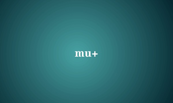 mu+