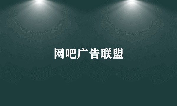 网吧广告联盟