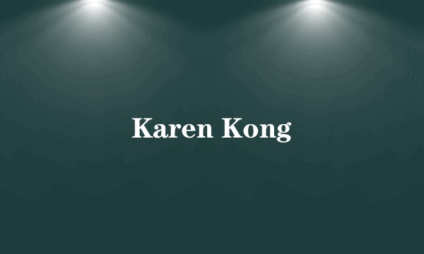 Karen Kong