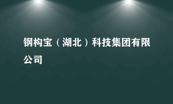 钢构宝（湖北）科技集团有限公司