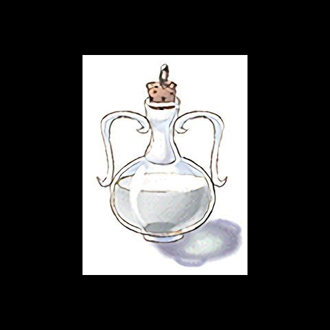 白色药水（游戏《仙境传说》中的0z买价15重量物品道具）
