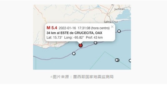 1·16墨西哥地震（2022年在墨西哥发生的地震）