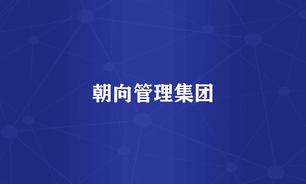 朝向管理集团