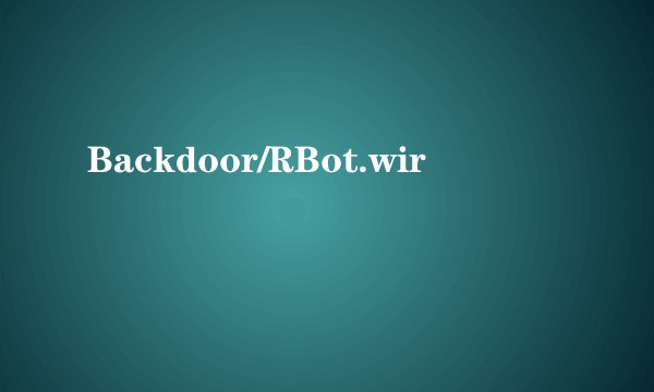 Backdoor/RBot.wir