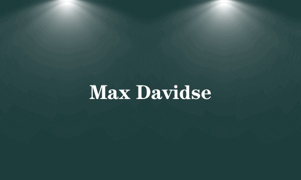Max Davidse