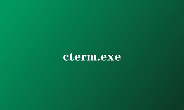 cterm.exe