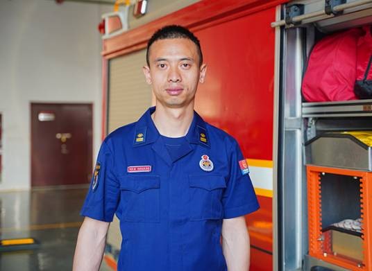 赵京（常州经济开发区戚月路消防救援站站长助理）
