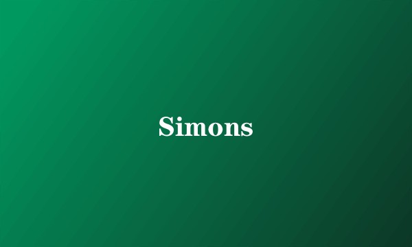 Simons