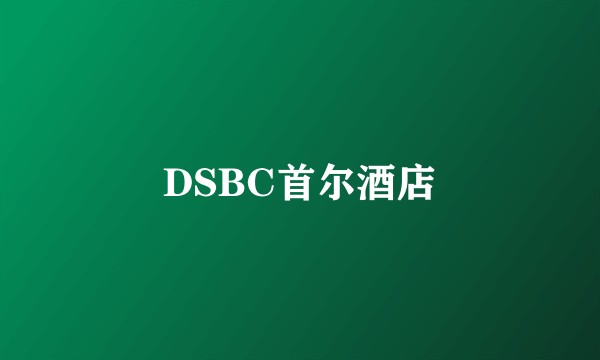 DSBC首尔酒店