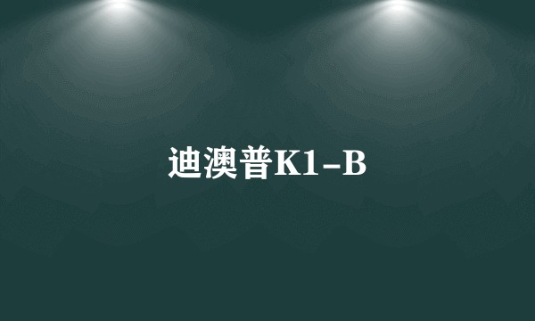迪澳普K1-B