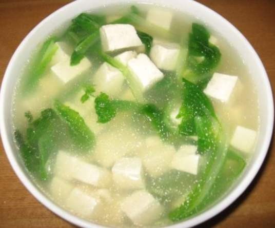 豆腐瓜片汤