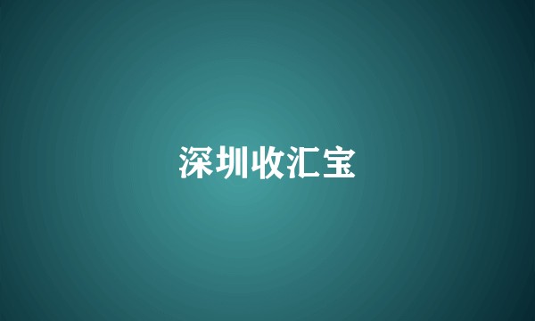 深圳收汇宝