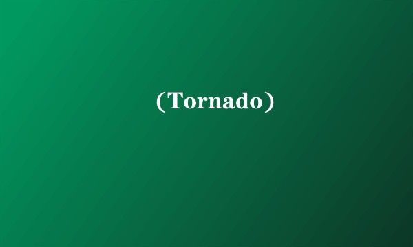 토네이도 (Tornado)