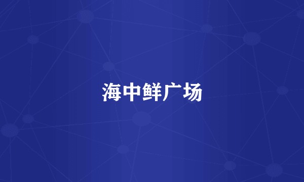 海中鲜广场