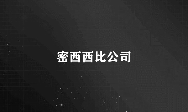 密西西比公司