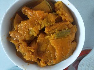 普通面粉做南瓜饼的做法