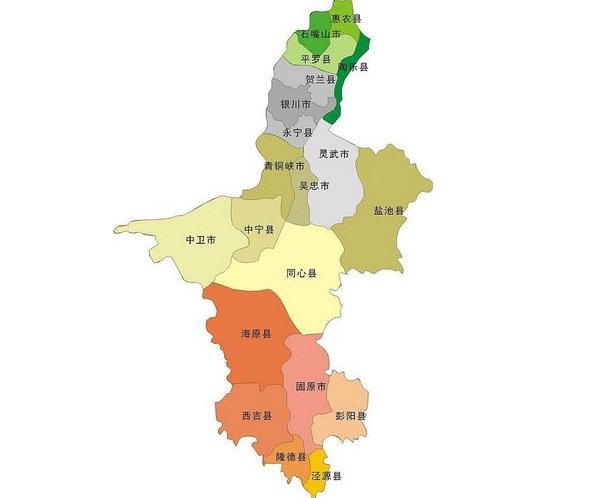 宁夏有哪几个市？