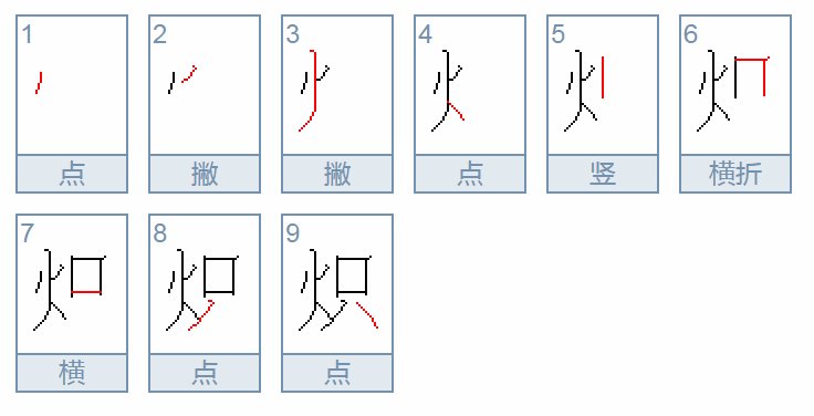 炽字的多音字组词