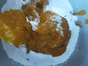 普通面粉做南瓜饼的做法