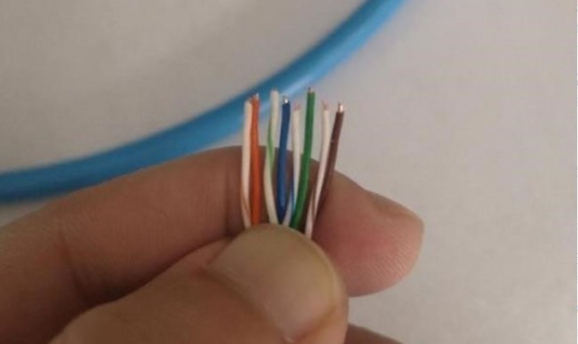 不用压线钳网线水晶头怎么接