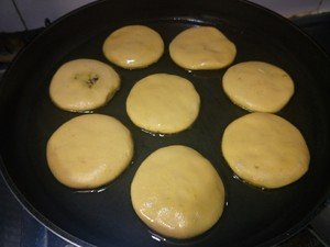 普通面粉做南瓜饼的做法