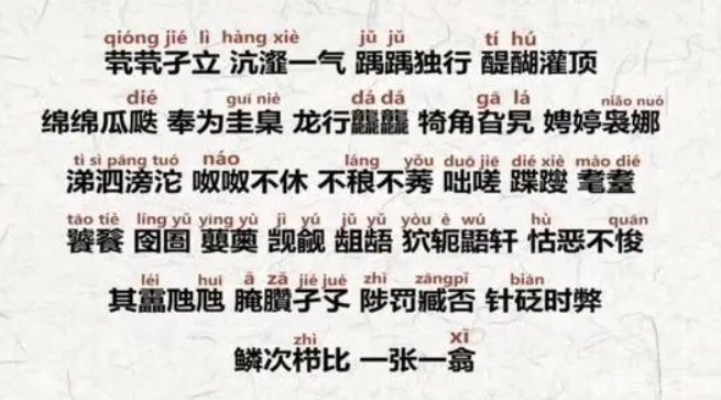 世界上最难的字是什么字1亿画