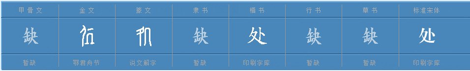 “处理”的“处”读音是什么?