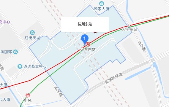 杭州高铁站在什么位置