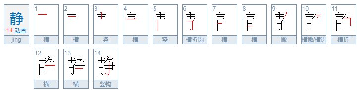 微信昵称带有(静)字的