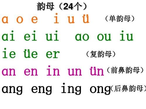 特殊韵母是什么