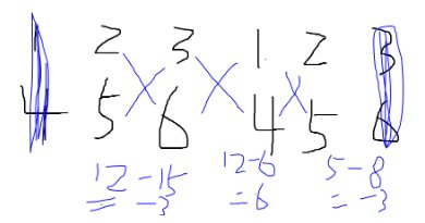 叉乘怎么算的？