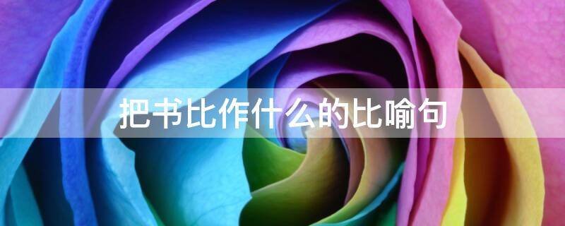 书比作什么的比喻句有哪些