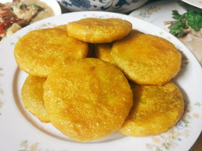 普通面粉做南瓜饼的做法