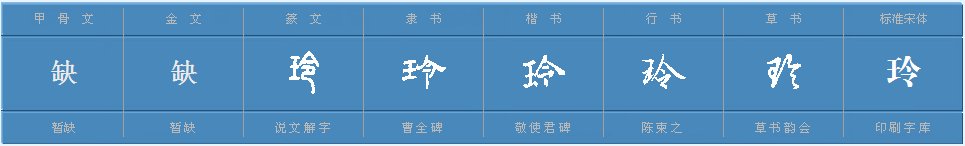 玲能组哪些词