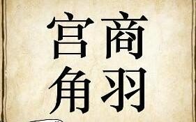 宫商角羽，可否猜出一成语？