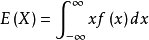 数学期望的公式是什么?