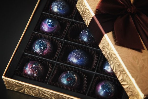 星空巧克力怎么做?