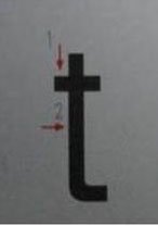 汉语拼音的t笔画顺序是什么，晕了