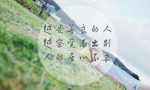 赞美一个人才华的句子