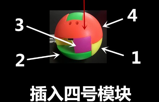 如何拼装6片球形玩偶？