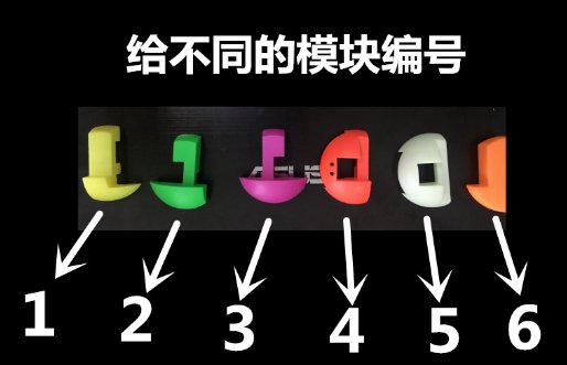 如何拼装6片球形玩偶？
