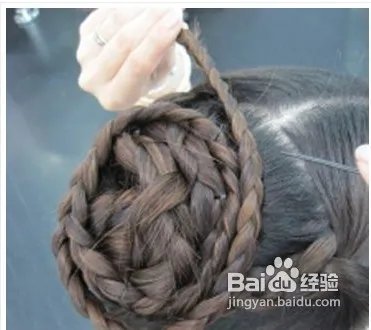 长直发发型扎法