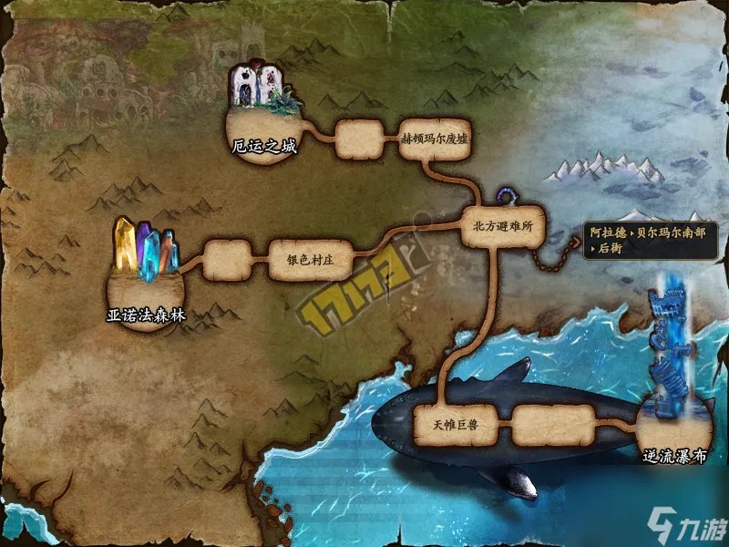 dnf修炼道场怎么进 起源城镇地图介绍 详细介绍
