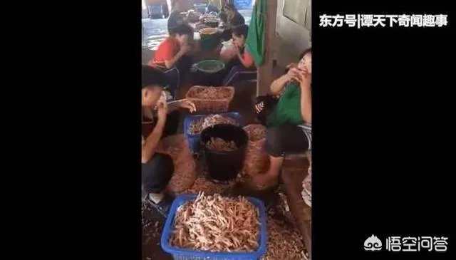 小作坊工人用嘴啃出无骨鸡爪的视频流出,看完你还敢吃那些东西吗?