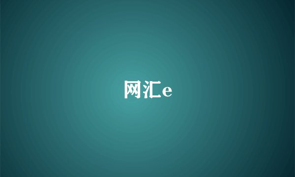 网汇e