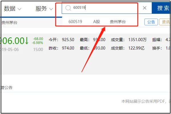 巨潮资讯网查上市公司年报