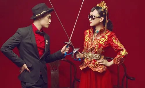 古装婚纱照片图片大全 拍古装婚纱照的姿势