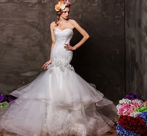 婚纱服装图片集锦 2017新款婚纱礼服抢先看