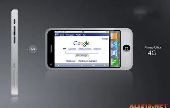 09年网传的iPhone5概念图很帅!iPhone5弱爆了