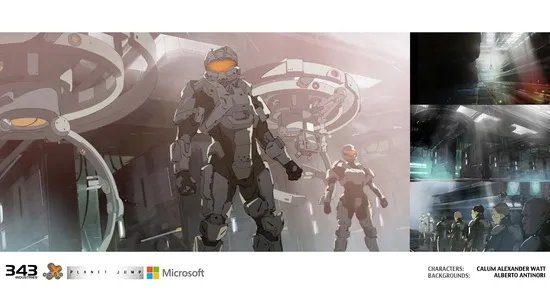 微软最新Win7/Win8主题:《光环4》壁纸欣赏
